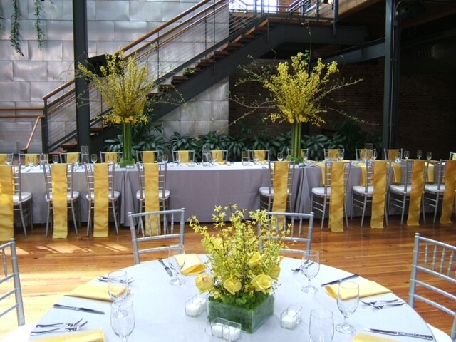 Forsythia Tall Centerpieces